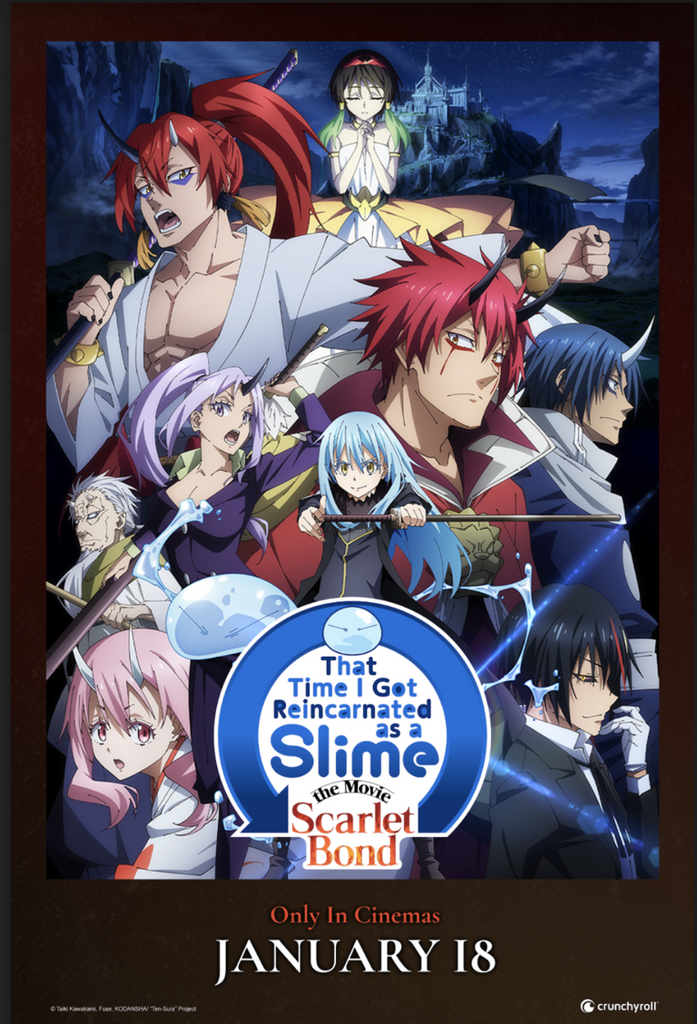 Crunchyroll has released the screening times for That Time I Got Reincarnated As A Slime Scarlet Bond, the movie in the UK and Ireland.