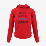 Eat Sleep Mr Beast Repeat Hoodie