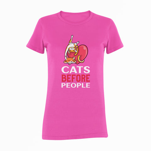 Cats Before People T-Shirt